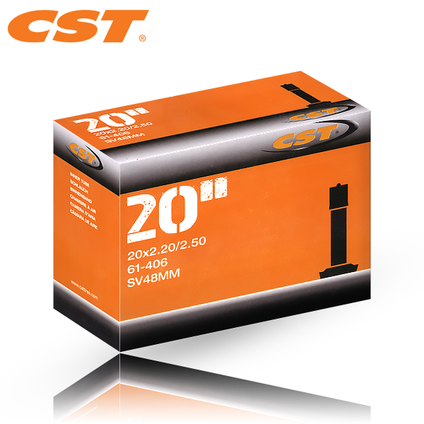 CST 20X2.20/2.50 팻바이크/전기자전거용 슈레더튜브