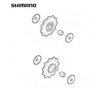 [시마노] RD-M663 가이드&amp;텐션 풀리 유닛 (SGS)